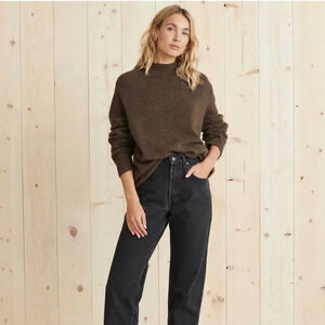 Jenni Kayne Brown Turtleneck Sweater